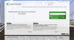 Desktop Screenshot of eurocontrol.es